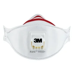 ANDNINGSSKYDD 9332+AURA FFP3 MED VENTIL 2ST
