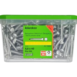 ANKARSKRUV FIBERCUT CORRSEAL TX20 5,0X40 250ST