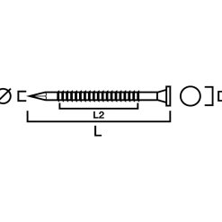 ANKARSPIK ELFÖRZINKAD 4X40MM 20ST