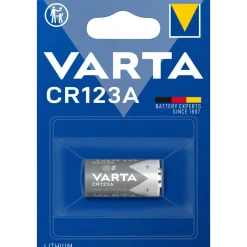 BATTERI CR123A LITIUM CYLINDER