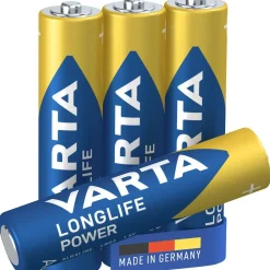 BATTERI LONGLIFE POWER AAA 4ST