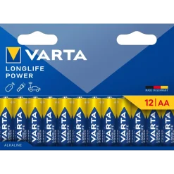 BATTERI LONGLIFE POWER AA 12ST