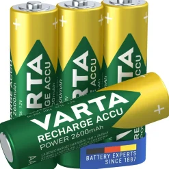 BATTERI RECH.ACCU POWER AA 2600MAH
