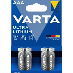 BATTERI ULTRA LITIUM AAA