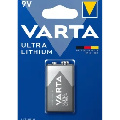 BATTERI ULTRA LITIUM 9V