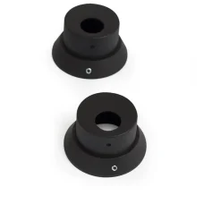BEHÖR TILL RUND CYLINDER SVART 2ST
