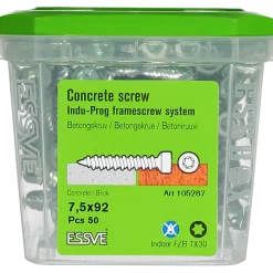 BETONGSKRUV INDU-PROG TX30 FZB 7,5X92 50ST