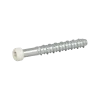BETONGSKRUV VIT LIST/SOCKEL ECS-CY VIT FZB 5,0(4)X40 8ST