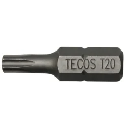 BITSS2 TORX M/HÅL TXT20 X L25MM X 1/4T 3ST
