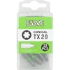 BITS TX20 KONISK 25MM 10ST