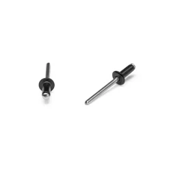BLINDNIT KULLRIG AL/ST ÖPPEN SVART 3,2X8MM