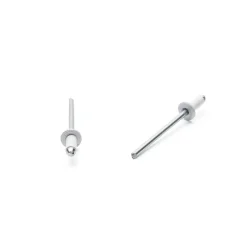 BLINDNIT KULLRIG AL/ST ÖPPEN VIT 3,2X10MM 25ST