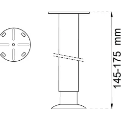 BORDSBEN 711 RF D35X145-175MM