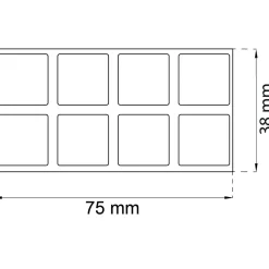 BUFFERT 2090 VIT 8ST