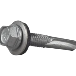 BYGGPLÅTSKRUV CORRSEAL BORRSP SEXKANTS A2 BRICKA 5,5X32 200
