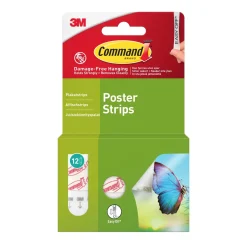 Command™ Affischstrips 17024-12-UKN, 12 Strips