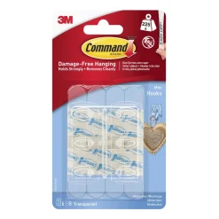Command™ Minikrokar 17006CLR med strips transparenta
