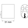 CYLINDER 65537 ROKOKO KROM/B KROM