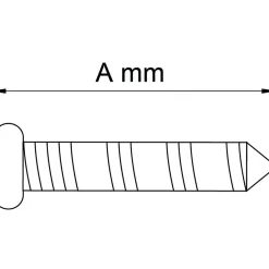 CYLINDERSKRUV 3 EFZ M5X63MM 2ST