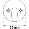 CYLINDERVRED F40 SVART