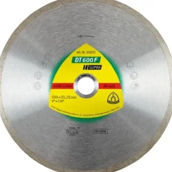 DIAMANTKAPSKIVA DT600F SUPRA SLUTEN/7 180X1,6X22,23MM