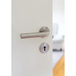DÖRRHANDTAG PORTLAND RF MED NYCKELSKYLT SB