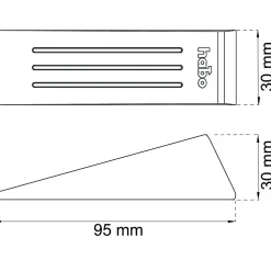 DÖRRKIL SVART 97MM