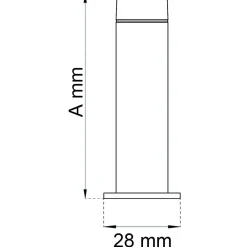 DÖRRSTOPP 2890 RF 75MM