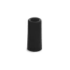 DÖRRSTOPP SVART 65MM