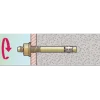 EXPANDER GOLDEN ANCHOR FZV M12/45/156 20ST