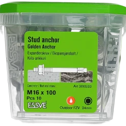 EXPANDER GOLDEN ANCHOR FZV M16X100 10ST