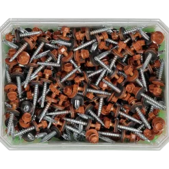 FARMARSKRUV BORRSPETS SEXKANTS MED BRICKA TRÖD 4,8X35 250
