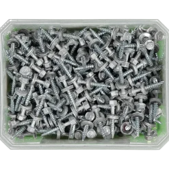 FARMARSKRUV BORRSPETS VINGAR MED BRICKA SILVER 4,8X35 250ST