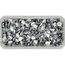 FARMARSKRUV DECOR BS VIT RAL 9010 TX25 FZB 4,8X20 250ST