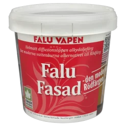 FASADFÄRGFALURÖD 1L
