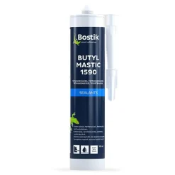 FOGMASSA BUTYL MASTIC 15 90 GRÅ 0,3L