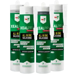 FOGMASSA XEALPRO SILIKON TRANSPARENT PATRON 310ML