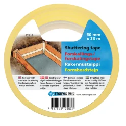 FORMBORDSTEJP GUL 50MM 33M