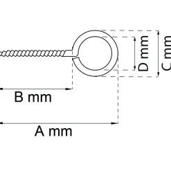 FÖRANKRINGSÖGLA 432 EFZ 110MM