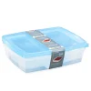 FÖRVARINGSBURK N.PLAST FRYS/MICRO TRSP/BLÅ 2X1,5L