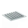 Galler vit 6"x6"