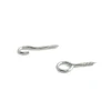 GARDINSPIRALÖGLA+KROK 807 NICKEL 25MM 20ST
