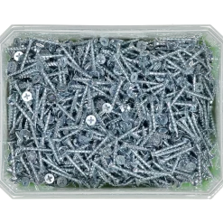GIPSSKRUV FÖR TRÄREGEL PH2 FZB 3,9X30 1000ST
