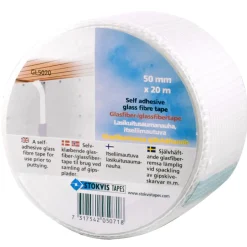 GLASFIBERREMSA SJÄLVHÄFTANDE 50MMX20M