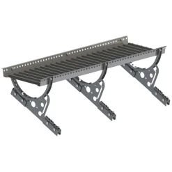 GÅNGBRYGGA KOMPL FALS/KLICKTAK RAL 0 1,2M