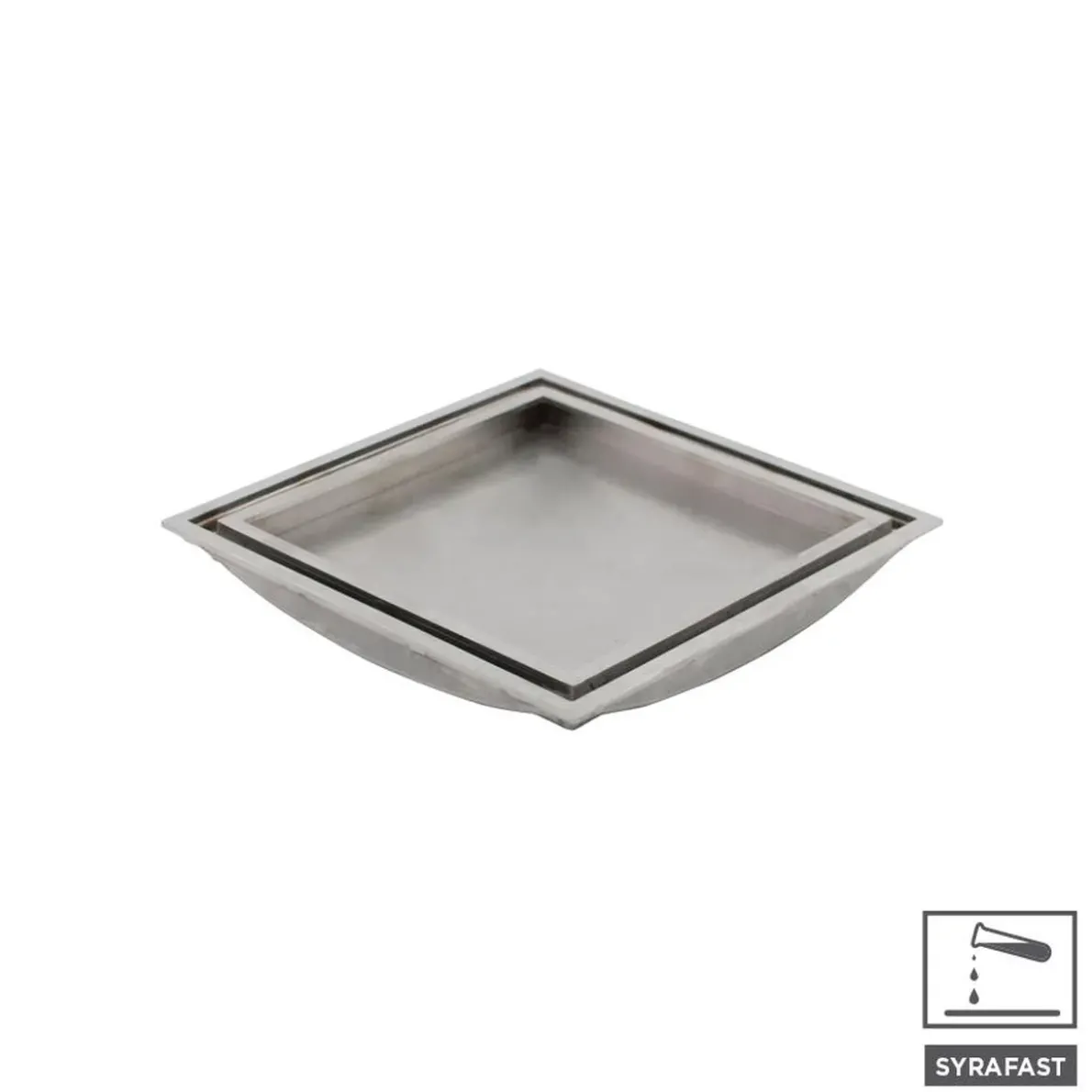GOLVBRUNNSSIL TILE IN AISI 316 BORSTAD 47X147MM