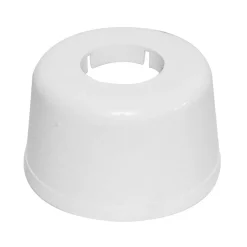 GOLVHUV FÖR VATTENLÅS VIT 40MM ABS SB