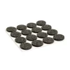 GOLVSKYDD 106 SVART 20MM 16ST