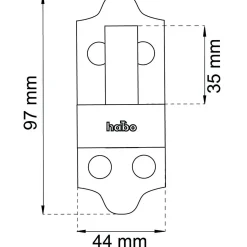 HAKE TILL HAKGÅNGJÄRN 214 EFZ TAPP D12MM