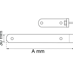 HAKGÅNGJÄRN 212 EFZ 400MM TAPP D12MM